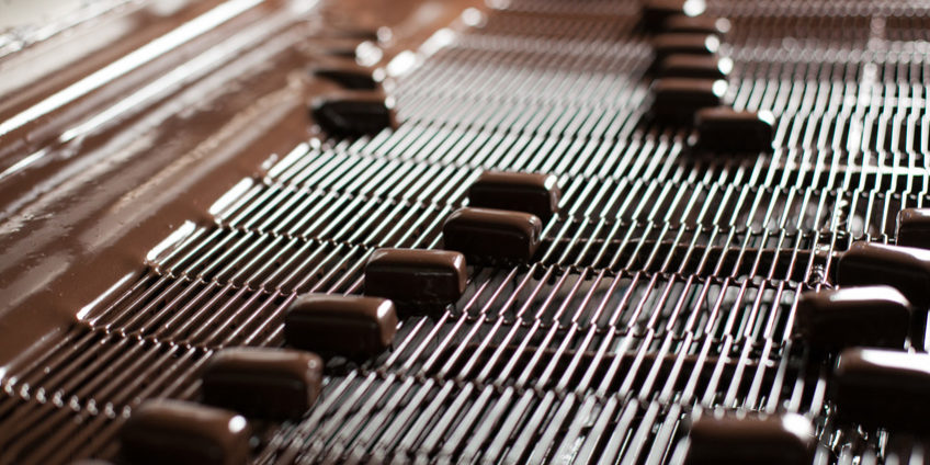 Production of chocolates